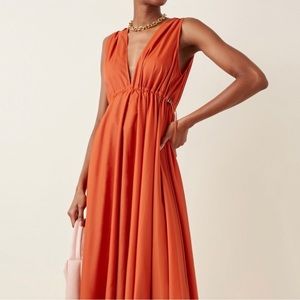 STAUD - waterfall nylon dress - XS